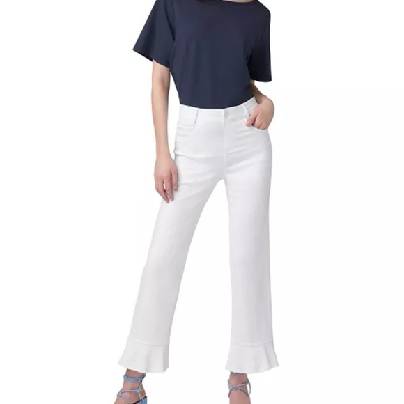 NWT Hue
Women's Ruffled-Hem Denim Skimmer Leggings Medium - Picture 6 of 8